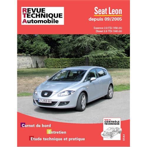 Revue Technique Pour Seat Léon Ii 09-05 Et Après, Essence 2.0fsi Die 2,0tdi
