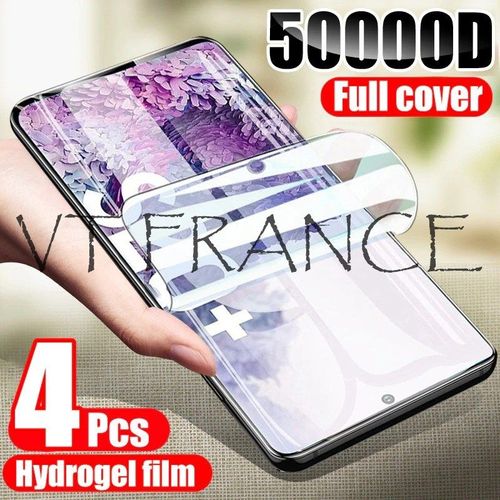 4 Film Hydrogel Protection Ecran pour Samsung, Smartphone: Galaxy S23 Ultra