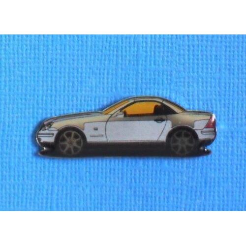 16690 // 1 Pin's : Mercedes Benz S.L.K Bicolore . (Logo Mercedes)