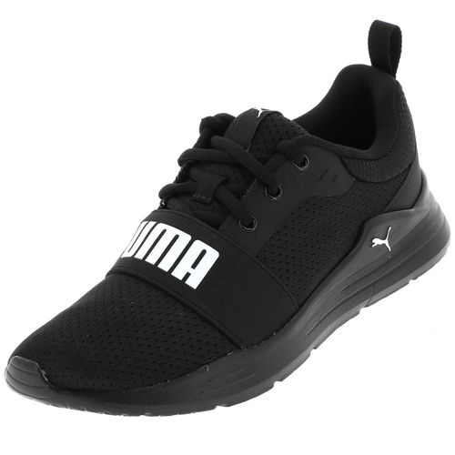 Baskets Chaussures Running Puma Wired Run Tn Blk Cdt 94251 Noir