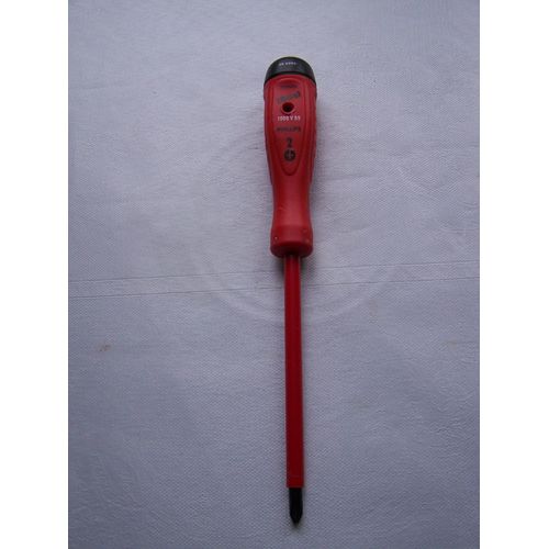 TOURNEVIS ELECTRITIEN ISOLE 1000 V PHILLIPS 2 BOST