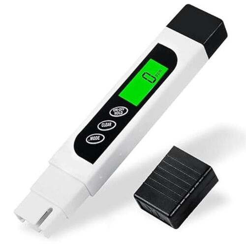 Testeur d'eau numérique Tds Meter, précis et fiable, compteur TDS, compteur EC et compteur de température 3 en 1, compteur de test d'eau