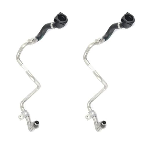 2pcs Turbocharger Coolant Return Line For F20 F30 G30 X3 X4 125i 330i 11537643226