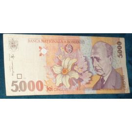 Roumanie = Billet De Banque De Collection De 5000 Lei, Année 1998. Pick : 107a .