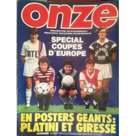 Magazine Onze N°101 Mai 1984, équipe De France, Rocheteau, Euro 84, Football