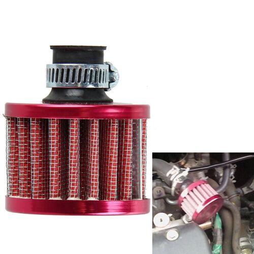 Filtre À Air Universel Pour Moto, 12mm, Prise D'air Froid, Couvercle D'évent De Vilebrequin À Haut Débit, Mini Respirateur
