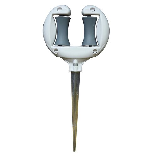 Tuyau d'eau douce Positionnement Support de tuyau de jardin Guide de tuyau de jardin clou Guide de tuyau de jardin économisant du travail Rouleau lisse pointu