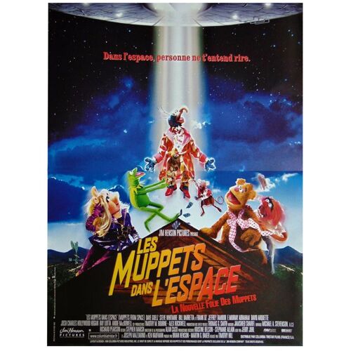 Les Muppets Dans L Espace (Muppets From Space) - Véritable Affiche De Cinéma Pliée - Format 40x60 Cm - De Tim Hill Avec Frank Oz, Dave Goelz, Steve Whitmire - 1999