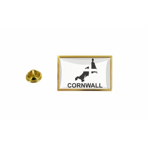 Pins Pin Badge Pin's Drapeau Pays Carte Royaume Uni Cornwall St Pirran(S
