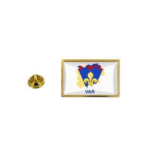 Pins Pin Badge Pin's Drapeau Pays Carte Departement Var