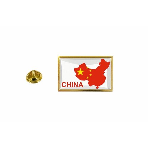 Pins Pin Badge Pin's Drapeau Pays Carte Chn Chine