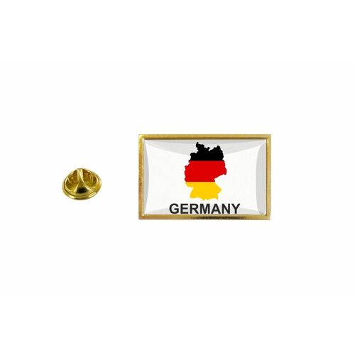 Pins Pin Badge Pin's Drapeau Pays Carte D Allemagne