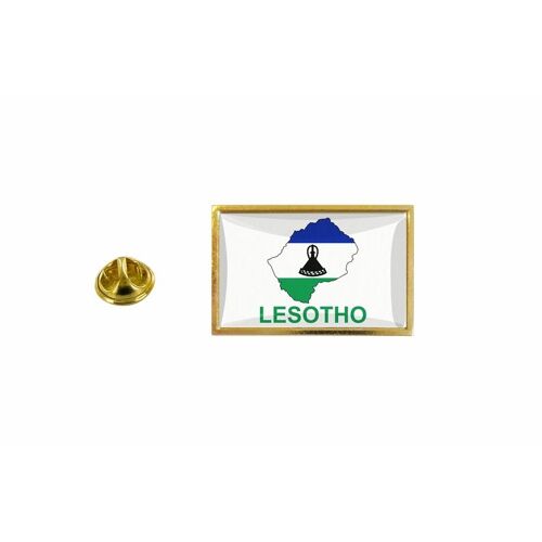 Pins Pin Badge Pin's Drapeau Pays Carte Ls Lesotho