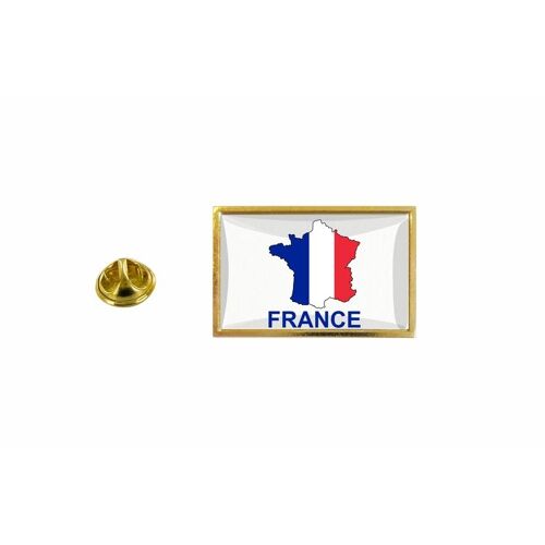 Pins Pin Badge Pin's Drapeau Pays Carte F France