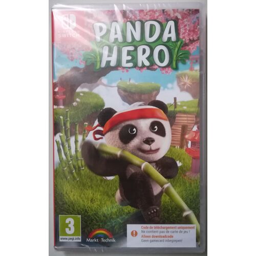 Panda Hero Pour Switch (Code De Téléchargement Ne Contient Pas De Carte De Jeu)