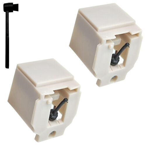 2pcs Remplacement Stylet ATN3600L Vinyle Lecteur De Disque Aiguille pour AT-LP60 Platine Phonographe Platenspeler Disques Lecteur