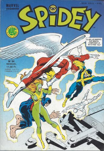Spidey 94 - Novembre 1987 - Marvel - Lug