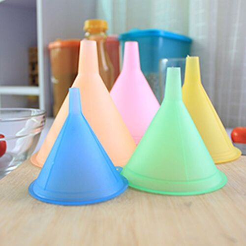 Entonnoir En Plastique Couleur Bonbon, Petite, Moyenne Et Grande Taille, Huile Liquide, Ensemble D'outils De Cuisine