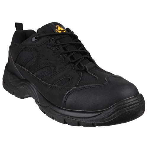 Amblers Unisex Safety Vegan Friendly Trainer Black