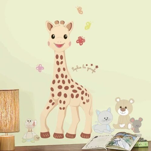 SOPHIE LA GIRAFE Sticker Enfant Décoratif Géant