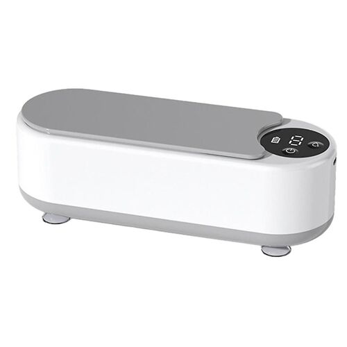 Nettoyant pour bijoux - Machine de nettoyage domestique portable 45KzHz 450ML, Bague de mode Lunettes Montres Prothèse dentaire propre, pour la maison
