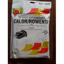 Lot de 10 sacs aspirateur 4207 - RO78 Pour Rowenta Tonixo RS 765, 770, 780, RS 782 - ZR 455 - CALOR - Balloon 1200 W