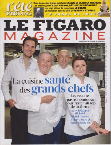 Le Figaro Magazine  N°21163- La Cuisine Santé Des Grands Chefs
