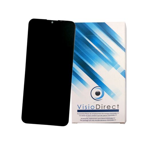 Ecran Complet Compatible Avec Wiko View 4 Lite Bleu 6.52" Ecran Lcd + Vitre Tactile -Visiodirect-