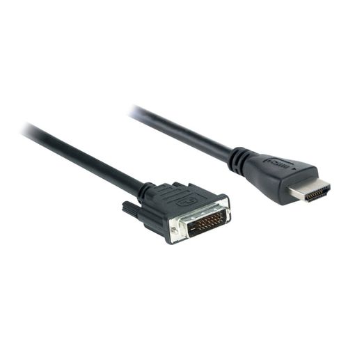 V7 - Câble adaptateur - HDMI mâle pour DVI-D mâle - 2 m - noir