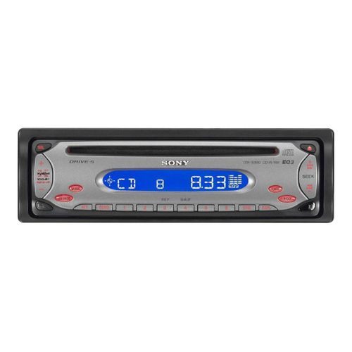 Sony CDX-S2000 - Automobile - récepteur CD - Xplod - intégrée dans le tableau de bord - DIN unique - 4 x 52 Watts