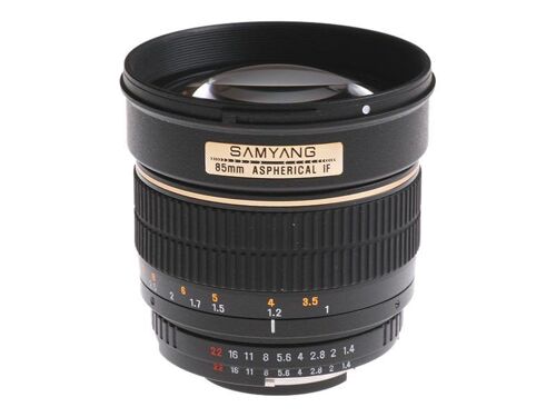 Objectif Samyang - Fonction Télé - 85 mm - f/1.4 Aspherical IF - Nikon F
