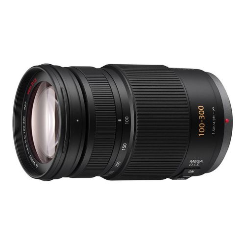 Objectif Panasonic Lumix H-FS100300 - Fonction Télé - 100 mm - 300 mm - f/4.0-5.6 G VARIO - Micro Four Thirds - pour Lumix DC-BGH1; Lumix G DC-G100, G90, GF90, GH5M2, GH6, GH6L, GX880, GX9...