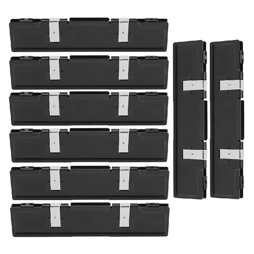 8 Pcs En Aluminium PC Mémoire Dissipateur Thermique Cale Épandeur Refroidisseur Refroidissement pour DDR RAM Mémoire De Bureau Mémoire Rad