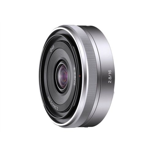 Sony SEL16F28 - Objectif grand angle - 16 mm - f/2.8 - Sony E-mount - pour Cinema Line; a VLOGCAM; a1; a1 II; a6700; a7 IV; a7 V; a7C; a7C II; a7CR; a7R V; a9 III