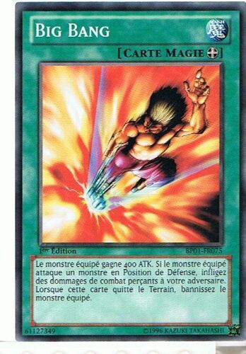 Big Bang 1ère Édition Bp01 En Starfoil