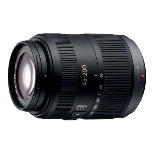 Objectif Panasonic Lumix H-FS045200 - Fonction Télé - 45 mm - 200 mm - f/4.0-5.6 G VARIO ASPH - Micro Four Thirds - pour Lumix DC-BGH1; Lumix G DC-G100, G110, G90, GF90, GH5M2, GH6, GH6L, GX880...