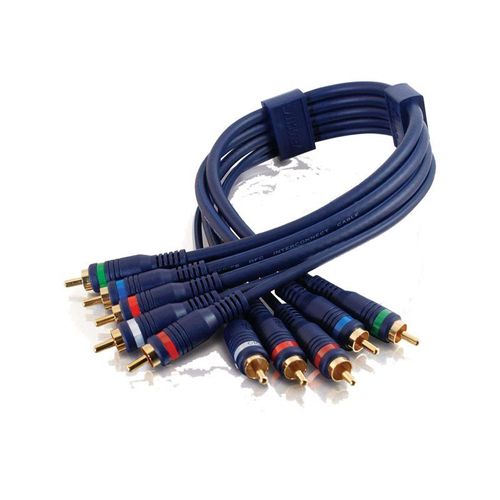 C2G Velocity - Câble vidéo/audio - vidéo composante/audio - RCA mâle pour RCA mâle - 1 m - double paire torsadée blindée