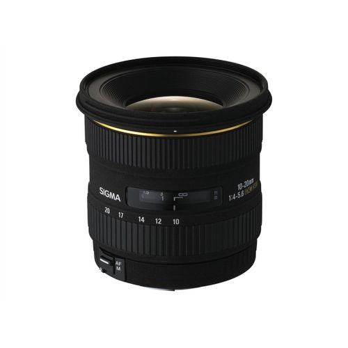 Objectif Sigma EX - Fonction Zoom - 10 mm - 20 mm - f/4.0-5.6 DC HSM - Pentax K - pour Pentax; *ist; MZ; PZ; ZX