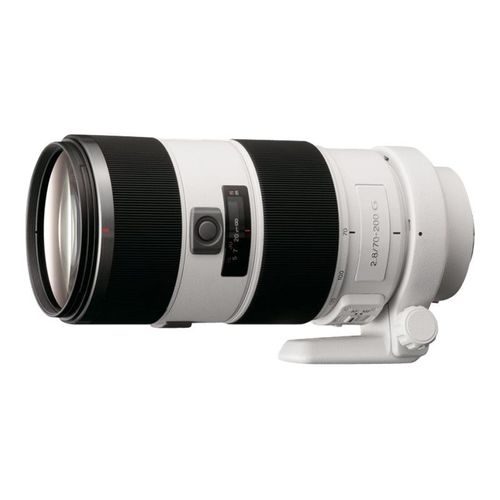Objectif Sony SAL70200G - Fonction Zoom - 70 mm - 200 mm - f/2.8 G - Sony A-type - pour a DSLR-A100, A230, A300, A330, A350, A380, A450, A500, A550, A700, A850, SLT-A57, A58, A65