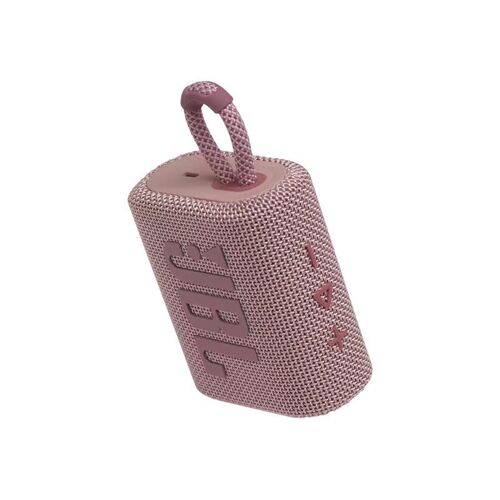 JBL Go 3 - Haut-parleur - pour utilisation mobile - sans fil - Bluetooth 5.1 - 4.2 Watt - rose
