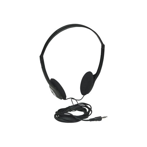 Manhattan 177481 casque Casques Avec fil Arceau Musique Noir