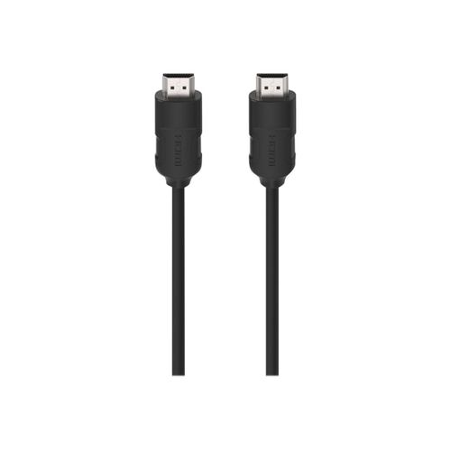 Belkin - High speed - câble HDMI avec Ethernet - HDMI mâle pour HDMI mâle - câble à quartes blindé - support 4K