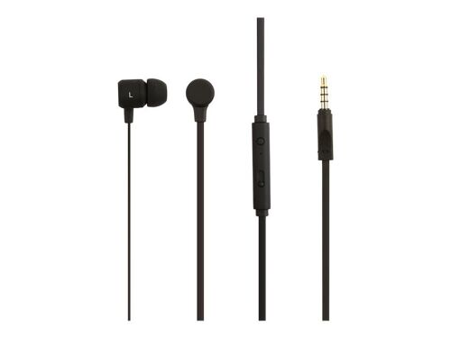Cultura INEAR-01 - Écouteurs avec micro - intra-auriculaire - filaire - jack 3,5mm - noir