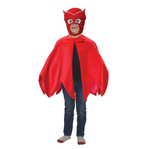 Caritan Pyjamasques - Cape-Plaid + Masque Bibou