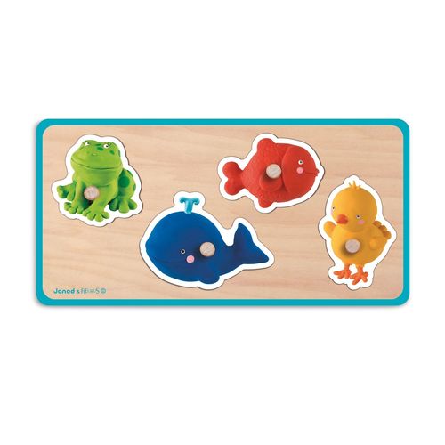 Janod Puzzle Bois Quadrinimo 4 Pcs