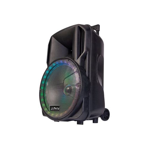 Party Light & Sound PARTY-15RGB - Enceinte sans fil Bluetooth - Noir