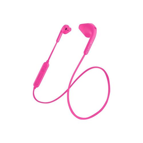 DeFunc BT Earbud BASIC HYBRID - Écouteurs avec micro - intra-auriculaire - Bluetooth - sans fil - rose