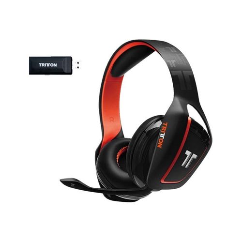 Tritton Ark 200 - Micro-casque - circum-aural - 2,4 GHz - sans fil - noir