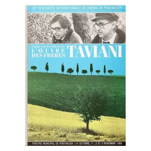 Rencontre Internationale De Cinéma De Pontarlier 38  L'oeuvre Des Frères Taviani