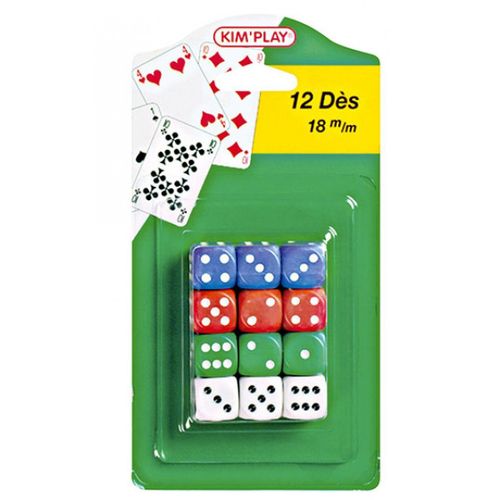 Cofalu Kimplay 12 Dés De 18 Mm